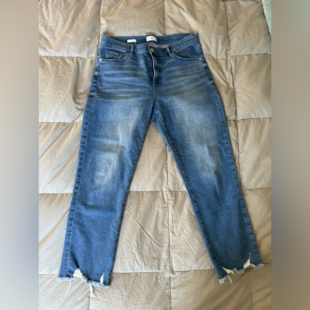 Loft straight leg jeans